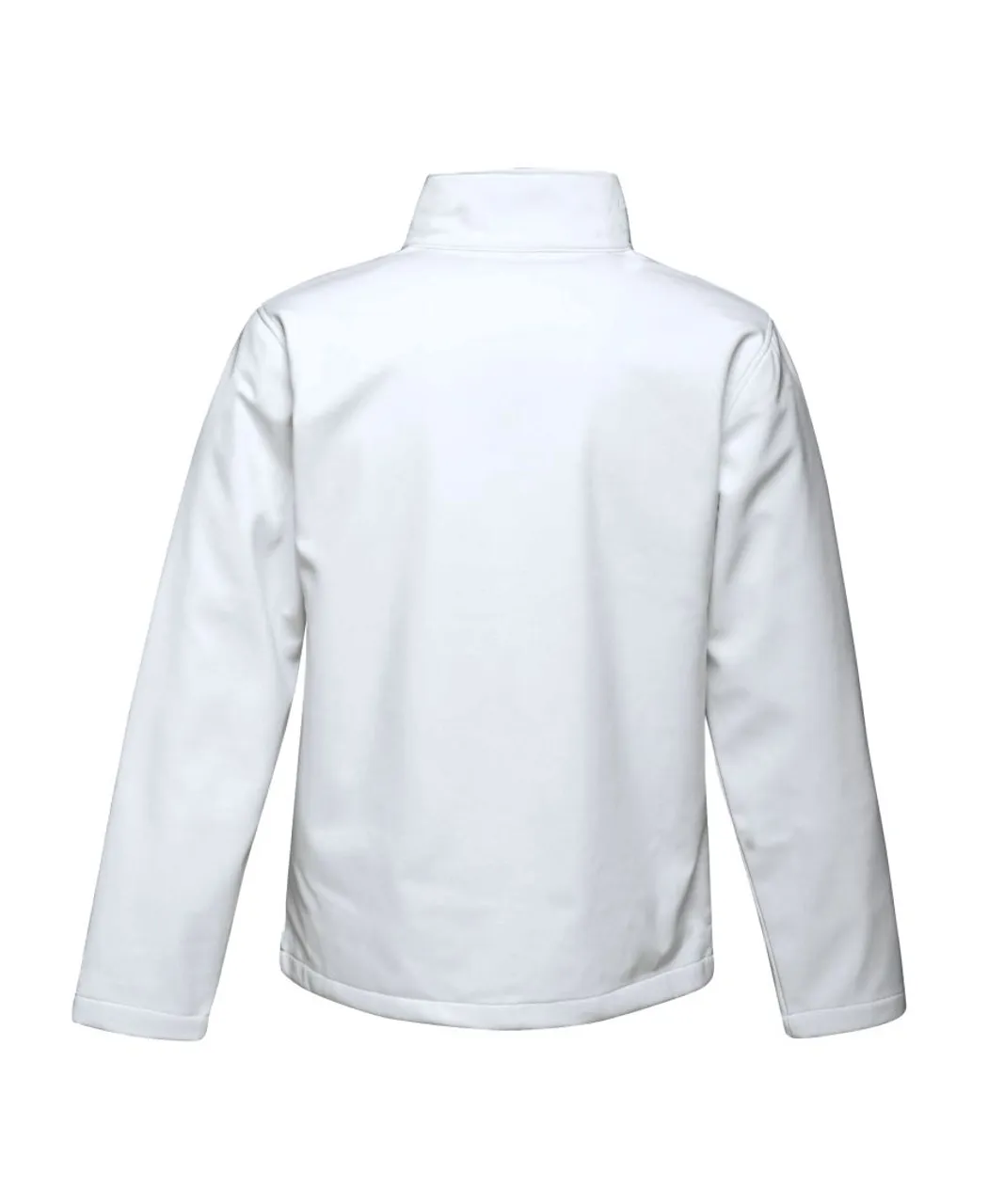 Regatta Standout Mens Ablaze Printable Soft Shell Jacket (White/Light Steel) Softshell