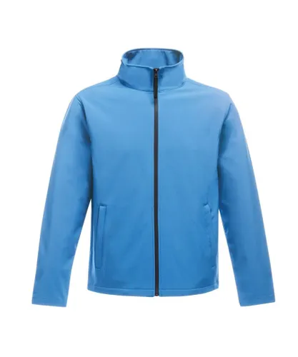 Regatta Standout Womens/Ladies Ablaze Printable Soft Shell Jacket - Blue