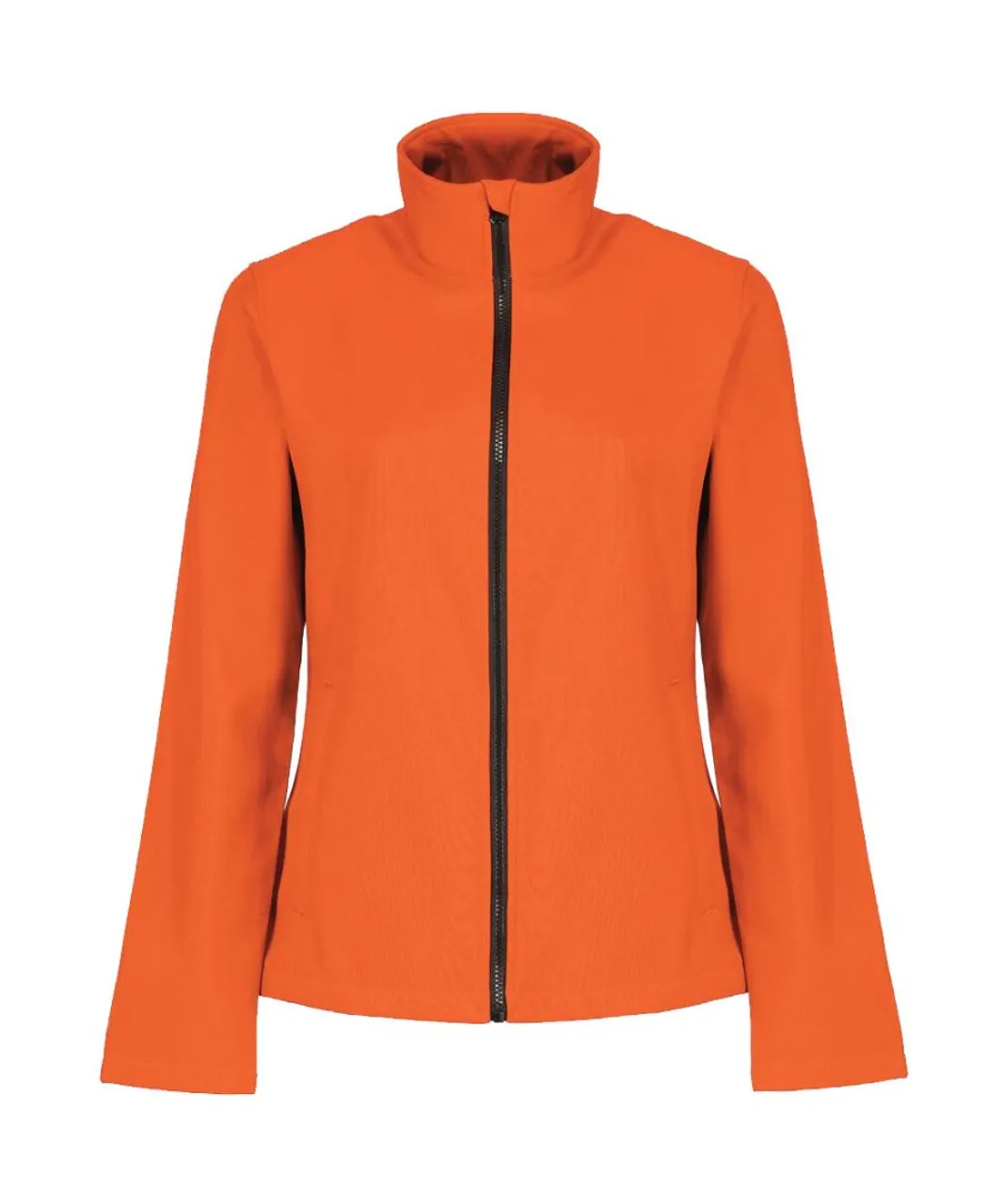 Regatta Standout Womens/Ladies Ablaze Printable Soft Shell Jacket (Magma Orange/Black) - Multicolour