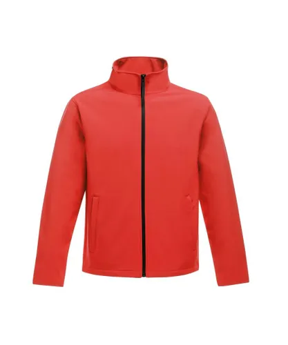 Regatta Standout Womens/Ladies Ablaze Printable Soft Shell Jacket - Red