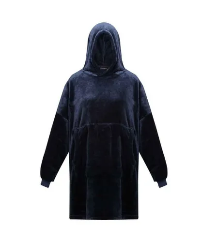 Regatta Unisex Adult Snuggler Fleece Oversized Hoodie (Navy) - One