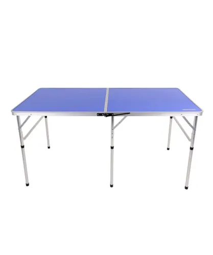 Regatta Unisex Camping Folding Table Tennis Set (Blue/Silver) Steel - One