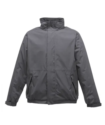 Regatta Unisex Dover Waterproof Windproof Jacket (Thermo-Guard Insulation) (Seal Grey/Black)