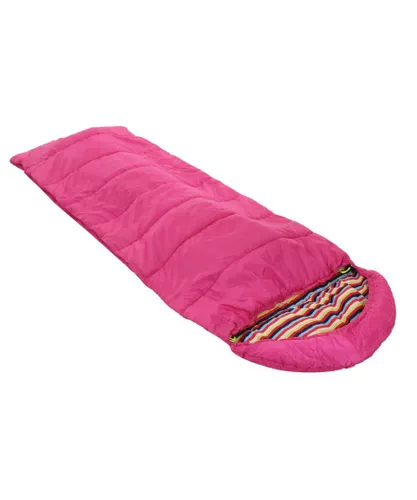 Regatta Unisex Hana 200 Mummy Sleeping Bag (Duchess Pink Stripe) - One Size