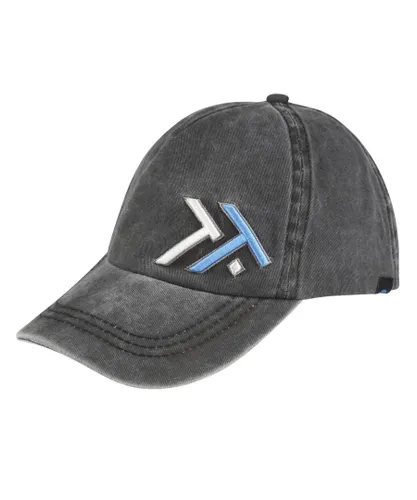 Regatta Unisex Mens Tactical Baseball Cap (Black/Petrol Blue) Cotton - One