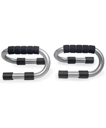 Regatta Unisex Push Up Bars (Black/Silver) Steel - One Size