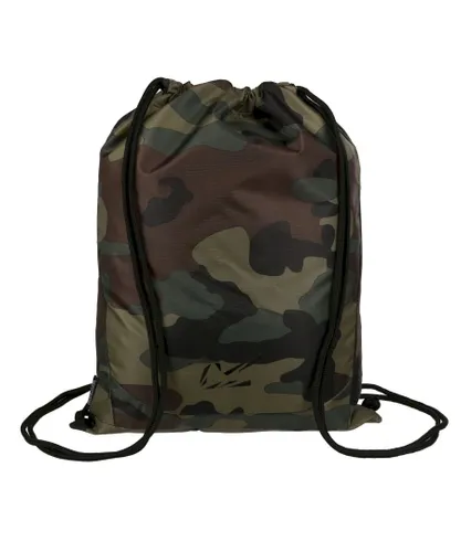 Regatta Unisex Shilton Camo Drawstring Bag (Military Green) - Multicolour - One Size