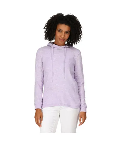 Regatta Womens Azaelia Breathable Active Hoodie Fleece - Purple