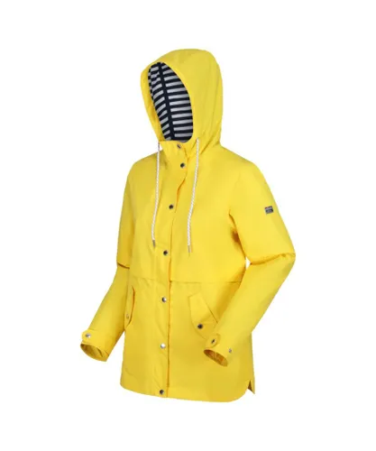 Regatta Womens Bayla Waterproof Breathable Jacket Coat - Yellow