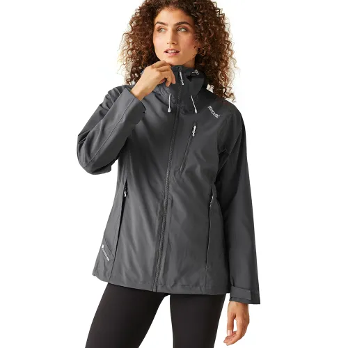 Regatta Womens Birchdale Waterproof Jacket (Seal Grey)