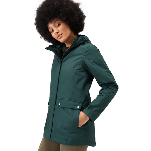 Regatta Womens Brenlyn Waterproof Insulated Jacket (Darkest Spruce)