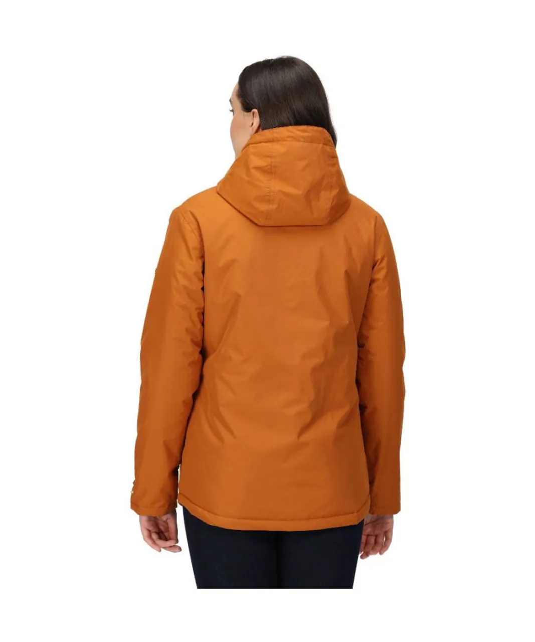 Regatta Womens Bria Waterproof Hooded Insulated Coat - Brown