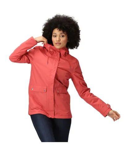 Regatta Womens Broadia Waterproof Insulated Jacket Coat - Red