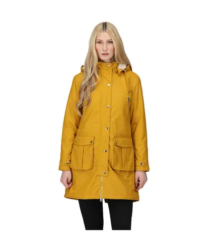Regatta Womens Fabrienne Long Length Insulated Coat - Yellow