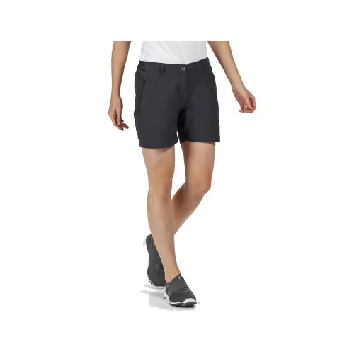 Regatta Womens Highton Mid Walking Shorts: Seal Grey: 10