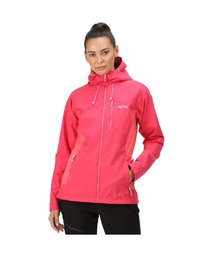 Regatta Womens Highton Stretch III Waterproof Coat - Pink
