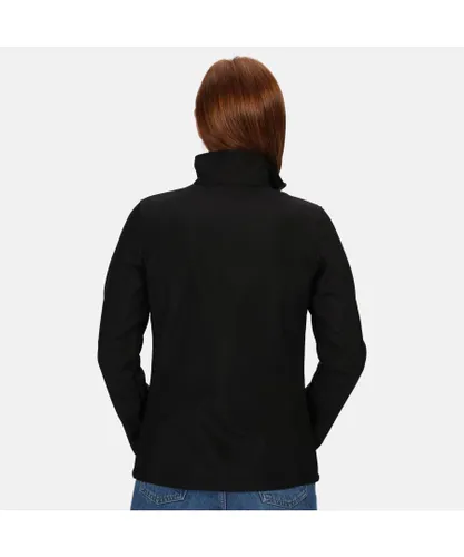 Regatta Womens/Ladies Ablaze Printable Softshell Jacket - Black
