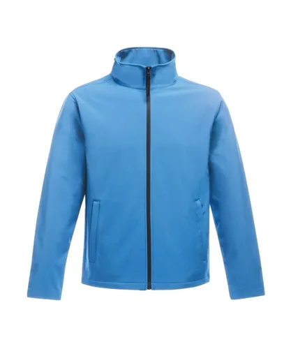 Regatta Womens/Ladies Ablaze Printable Softshell Jacket - Blue