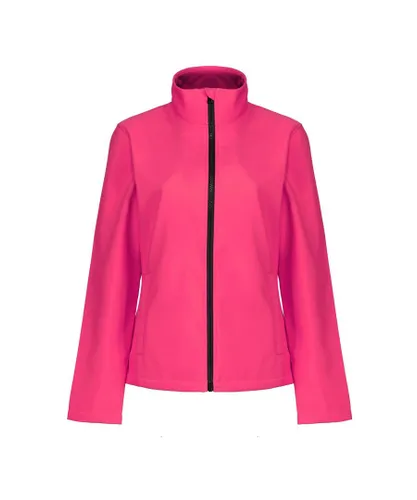 Regatta Womens/Ladies Ablaze Printable Softshell Jacket - Pink
