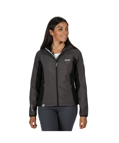 Regatta Womens/Ladies Arec II Durable Wind Resistant Jacket Coat - Grey