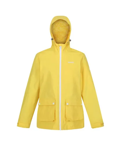 Regatta Womens/Ladies Baysea Waterproof Jacket (Maize Yellow)