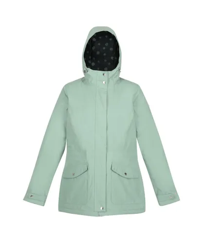 Regatta Womens/Ladies Brigida Waterproof Jacket (Basil) - Green