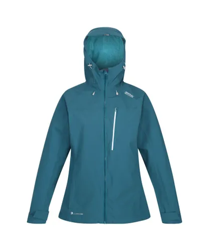 Regatta Womens/Ladies Britedale Waterproof Jacket (Dragonfly) - Blue