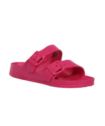 Regatta Womens/Ladies Brooklyn Dual Straps Sandals (Pink Fusion)