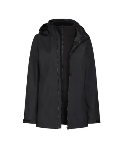 Regatta Womens/Ladies Classic Waterproof Jacket (Black)