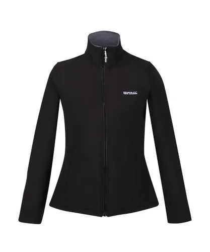 Regatta Womens/Ladies Connie V Softshell Walking Jacket (Black)