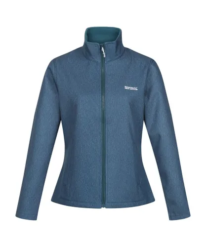Regatta Womens/Ladies Connie V Softshell Walking Jacket (Reflective Lake Marl) - Blue