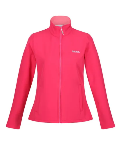 Regatta Womens/Ladies Connie V Softshell Walking Jacket (Rethink Pink) - Multicolour