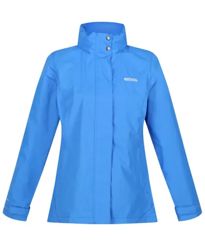 Regatta Womens Ladies Daysha Waterproof Rain Shell Jacket - Blue