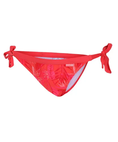 Regatta Womens/Ladies Flavia Bikini Bottoms (Red Sky Print) - Multicolour