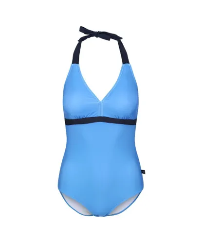 Regatta Womens/Ladies Flavia One Piece Swimsuit (Sonic Blue/Navy) - Multicolour