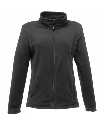 Regatta Womens/Ladies Full-Zip 210 Series Microfleece Jacket - Black