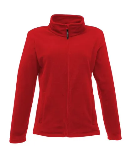 Regatta Womens/Ladies Full-Zip 210 Series Microfleece Jacket - Red