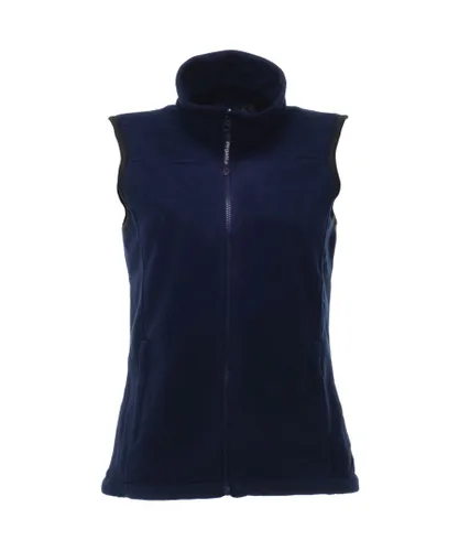 Regatta Womens/Ladies Haber II 250 Series Anti-pill Fleece Bodywarmer / Sleeveless Jacket (Dark Navy)