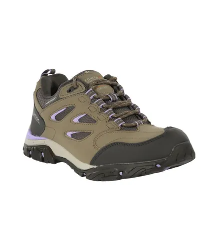 Regatta Womens/Ladies Holcombe IEP Low Hiking Boots (Clay Brown/Pastel Lilac) - Multicolour