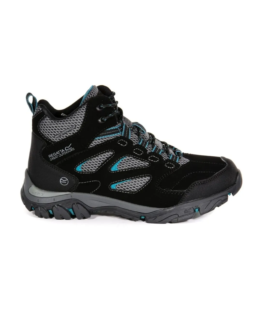 Regatta Womens/Ladies Holcombe IEP Mid Hiking Boots - Black