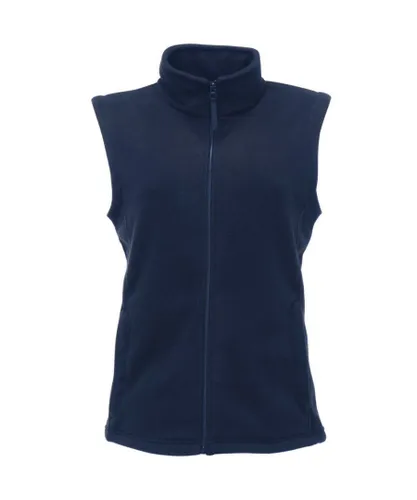 Regatta Womens/Ladies Micro Fleece Bodywarmer / Gilet - Navy