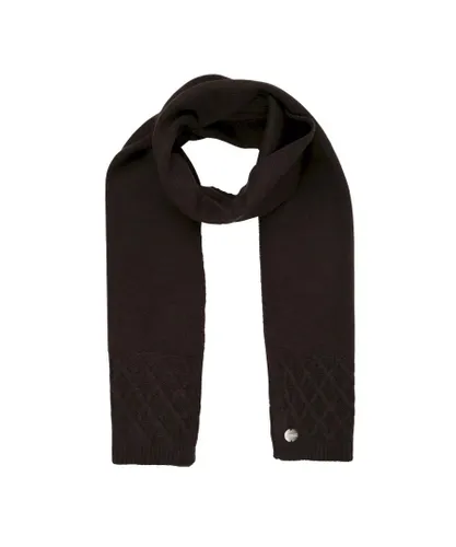 Regatta Womens/Ladies Multimix IV Knitted Winter Scarf (Black) - One