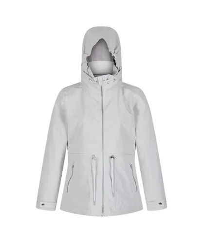 Regatta Womens/Ladies Nadira Waterproof Jacket (Silver Grey)