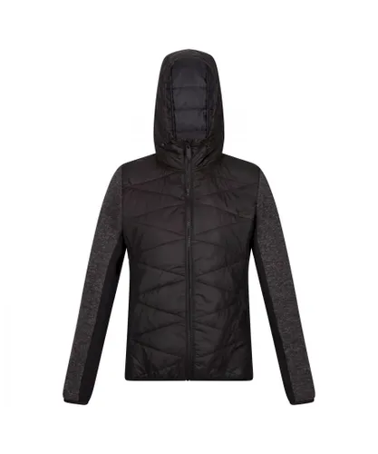 Regatta Womens/Ladies Pemble IV Hybrid Soft Shell Jacket (Black)