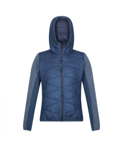 Regatta Womens/Ladies Pemble IV Hybrid Soft Shell Jacket (Dark Denim) - Blue