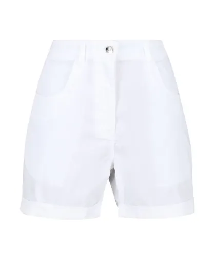 Regatta Womens/Ladies Pemma Shorts (White)