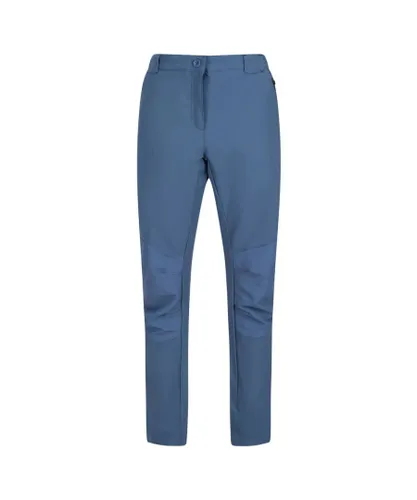 Regatta Womens/Ladies Questra IV Stretch Hiking Trousers (Dark Denim) - Blue