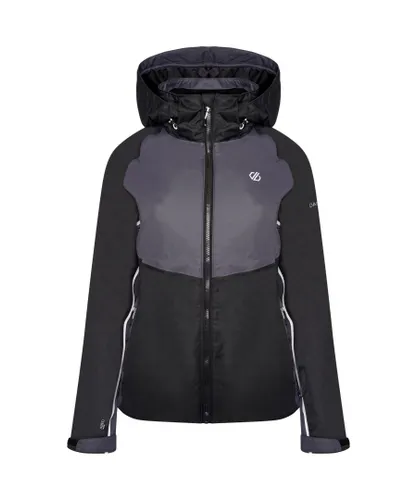 Regatta Womens/Ladies Radiate II Waterproof Ski Jacket (Black/Ebony Grey)