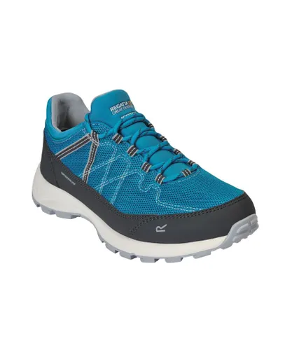 Regatta Womens/Ladies Samaris Lite Walking Shoes (Niagra Blue/Light Steel) - Multicolour