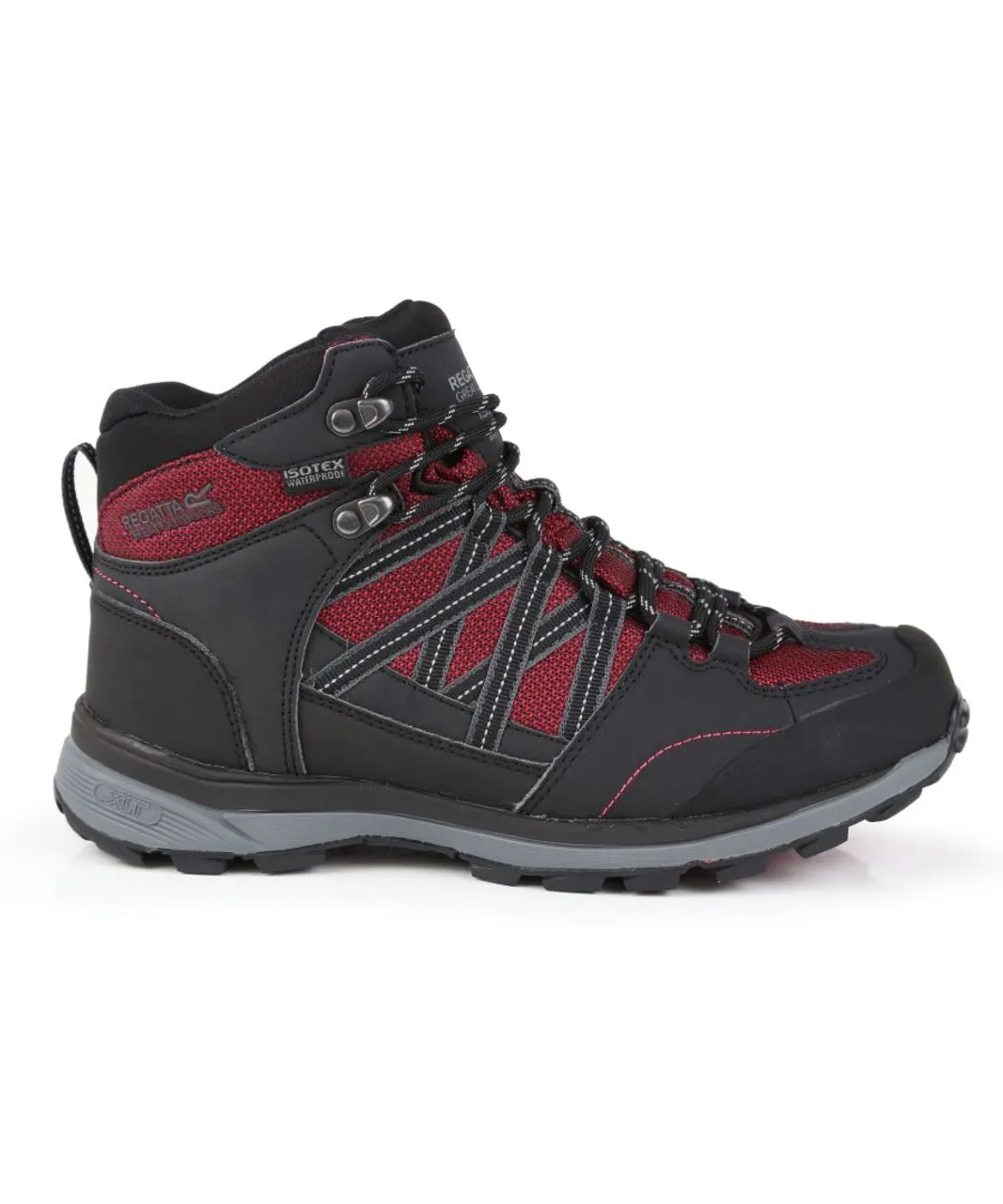 Regatta Womens/Ladies Samaris Mid II Hiking Boots (Beetroot Ash) - Red